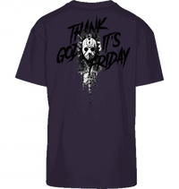 Sons of Battery® - E-MTB Brand & Community Shirt Purple Night / XS TGIF - MTB - Oversized Byb Front/Back E-Bike-Community