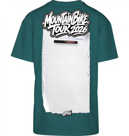 Sons of Battery® - E-MTB Brand & Community Shirt Retro Green / XS Mountainbike Tourshirt 2026 - BYB - High Quality Premium Big Print E-Bike-Community