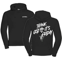 Sons of Battery® - E-MTB Brand & Community Shirt TGIF - MTB - Hoodie Front/Back Russell Athletic E-Bike-Community