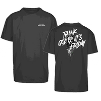 Sons of Battery® - E-MTB Brand & Community Shirt TGIF - MTB - Oversized Byb Front/Back E-Bike-Community