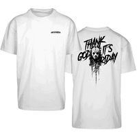 Sons of Battery® - E-MTB Brand & Community Shirt TGIF - MTB - Oversized Byb Front/Back E-Bike-Community