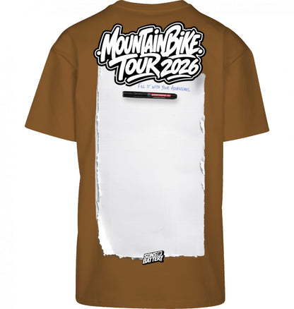 Sons of Battery® - E-MTB Brand & Community Shirt Toffee / XS Mountainbike Tourshirt 2026 - BYB - High Quality Premium Big Print E-Bike-Community