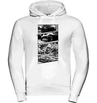 Sons of Battery® - E-MTB Brand & Community Shirt White / XS Tesla Storyboard Hoodie E-Bike-Community