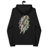 Sons of Battery® - E-MTB Brand & Community Shred Backprint - Unisex Bio-Raglan-Hoodie E-Bike-Community
