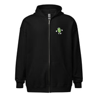 Sons of Battery® - E-MTB Brand & Community Sons of Battery - B-Boy - 2 Seiten - ÜBERGRÖßEN Unisex Heavy-Blend Zip Hoodie E-Bike-Community