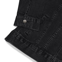 Sons of Battery® - E-MTB Brand & Community Super moderne SoB bestickte Jeansjacke - Unisex Jeansjacke E-Bike-Community