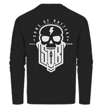Sons of Battery® - E-MTB Brand & Community Sweatshirts Black / XS SoB Skullgang White - Organic Sweatshirt E-Bike-Community
