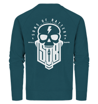 Sons of Battery® - E-MTB Brand & Community Sweatshirts Stargazer / XS SoB Skullgang White - Organic Sweatshirt E-Bike-Community