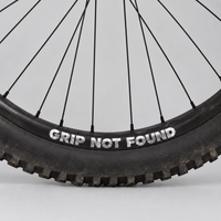 Sons of Battery® Folien Silber GRIP NOT FOUND – MTB Felgenaufkleber im 4er-Pack E-Bike-Community