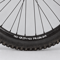 Sons of Battery® Folien Weiß NO GRIP – NO PROBLEM – MTB Felgenaufkleber im 4er-Pack E-Bike-Community