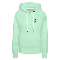 SPOD Frauen Premium Hoodie 2 Seiten - Shred or Alive - Crew - Frauen Premium Hoodie E-Bike-Community