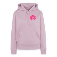 SPOD Frauen Premium Hoodie Altrosa / S Sisters of Battery - Neonpink - Frauen Premium Hoodie E-Bike-Community