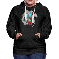 SPOD Frauen Premium Hoodie Anthrazit / S Haters gonna Hate Fullface - Frauen Premium Hoodie E-Bike-Community