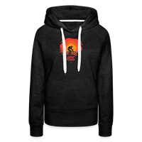 SPOD Frauen Premium Hoodie Anthrazit / S LOSE THE PATH - CREATE YOUR OWN ADVENTURE! Woman Hoodie E-Bike-Community