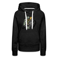 SPOD Frauen Premium Hoodie Anthrazit / S Shred or Alive Jumper -Frauen Premium Hoodie E-Bike-Community
