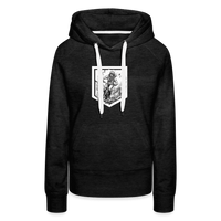 SPOD Frauen Premium Hoodie Anthrazit / S Sisters of Battery - SoB - Frauen Premium Hoodie E-Bike-Community