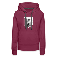 SPOD Frauen Premium Hoodie Bordeaux / S Sisters of Battery - SoB - Frauen Premium Hoodie E-Bike-Community