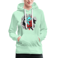 SPOD Frauen Premium Hoodie Haters gonna Hate Fullface - Frauen Premium Hoodie E-Bike-Community