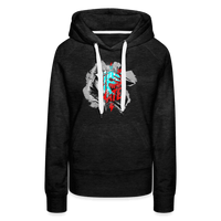 SPOD Frauen Premium Hoodie Haters gonna Hate Fullface - Frauen Premium Hoodie E-Bike-Community