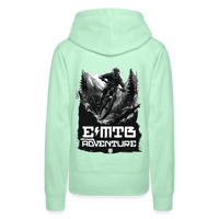 SPOD Frauen Premium Hoodie helles Mintgrün / S EMTB ADVENTURE Frauen Premium Hoodie E-Bike-Community