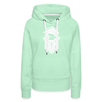 SPOD Frauen Premium Hoodie helles Mintgrün / S Hai Bike - Frauen Premium Hoodie E-Bike-Community