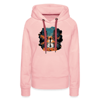 SPOD Frauen Premium Hoodie Kristallrosa / S Urban Rider - Frauen Premium Hoodie E-Bike-Community