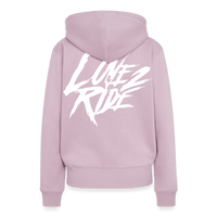 SPOD Frauen Premium Hoodie Love 2 Ride / ❤️ Frauen Premium Hoodie E-Bike-Community