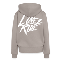 SPOD Frauen Premium Hoodie Love 2 Ride / ❤️ Frauen Premium Hoodie E-Bike-Community