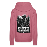 SPOD Frauen Premium Hoodie Malve / S EMTB ADVENTURE Frauen Premium Hoodie E-Bike-Community