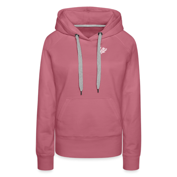 SPOD Frauen Premium Hoodie Malve / S Love 2 Ride - Frauen Premium Hoodie E-Bike-Community
