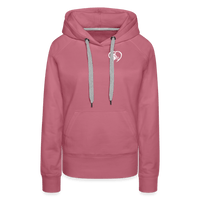 SPOD Frauen Premium Hoodie Malve / S Love 2 Ride / ❤️ Frauen Premium Hoodie E-Bike-Community