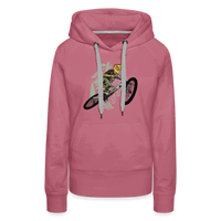 SPOD Frauen Premium Hoodie Malve / S Shred or Alive Jumper -Frauen Premium Hoodie E-Bike-Community