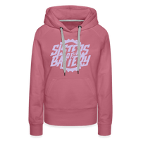 SPOD Frauen Premium Hoodie Malve / S Sisters Color Frauen Premium Hoodie E-Bike-Community