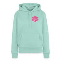 SPOD Frauen Premium Hoodie Mint  / S Sisters of Battery - Neonpink - Frauen Premium Hoodie E-Bike-Community