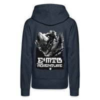 SPOD Frauen Premium Hoodie Navy / S EMTB ADVENTURE Frauen Premium Hoodie E-Bike-Community