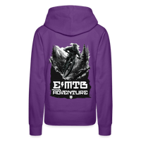 SPOD Frauen Premium Hoodie Purple / S EMTB ADVENTURE Frauen Premium Hoodie E-Bike-Community