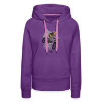 SPOD Frauen Premium Hoodie Purple / S Shred or Alive? 2022 Frauen Premium Hoodie E-Bike-Community