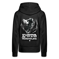 SPOD Frauen Premium Hoodie Schwarz / S EMTB ADVENTURE Frauen Premium Hoodie E-Bike-Community