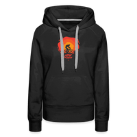 SPOD Frauen Premium Hoodie Schwarz / S LOSE THE PATH - CREATE YOUR OWN ADVENTURE! Woman Hoodie E-Bike-Community