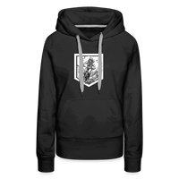 SPOD Frauen Premium Hoodie Schwarz / S Sisters of Battery - SoB - Frauen Premium Hoodie E-Bike-Community