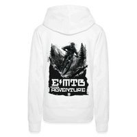 SPOD Frauen Premium Hoodie weiß / S EMTB ADVENTURE Frauen Premium Hoodie E-Bike-Community