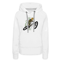 SPOD Frauen Premium Hoodie weiß / S Shred or Alive Jumper -Frauen Premium Hoodie E-Bike-Community