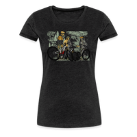 SPOD Frauen Premium T-Shirt Anthrazit / S Shred or Alive - Crew - Frauen Premium T-Shirt E-Bike-Community