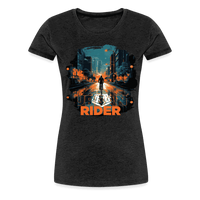 SPOD Frauen Premium T-Shirt Anthrazit / S Urban Rider - Frauen Premium T-Shirt E-Bike-Community