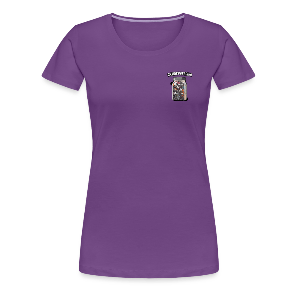 SPOD Frauen Premium T-Shirt Antidepressiva - Frauen Premium T-Shirt E-Bike-Community
