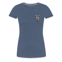 SPOD Frauen Premium T-Shirt Blau meliert / S Antidepressiva - Frauen Premium T-Shirt E-Bike-Community