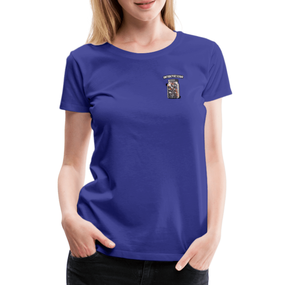 SPOD Frauen Premium T-Shirt Königsblau / S Antidepressiva - Frauen Premium T-Shirt E-Bike-Community