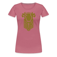 SPOD Frauen Premium T-Shirt Malve / S Bembel - Gold - Frauen Premium T-Shirt E-Bike-Community