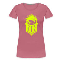 SPOD Frauen Premium T-Shirt Malve / S Hai Bike - Neongelb - Frauen Premium T-Shirt E-Bike-Community