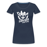 SPOD Frauen Premium T-Shirt Navy / S Kamikhase - Frauen Premium T-Shirt E-Bike-Community